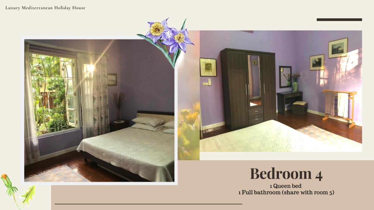 300M From Beach - Luxury Mediterranean Holiday House - Pets Welcome Bang Sare Exterior photo